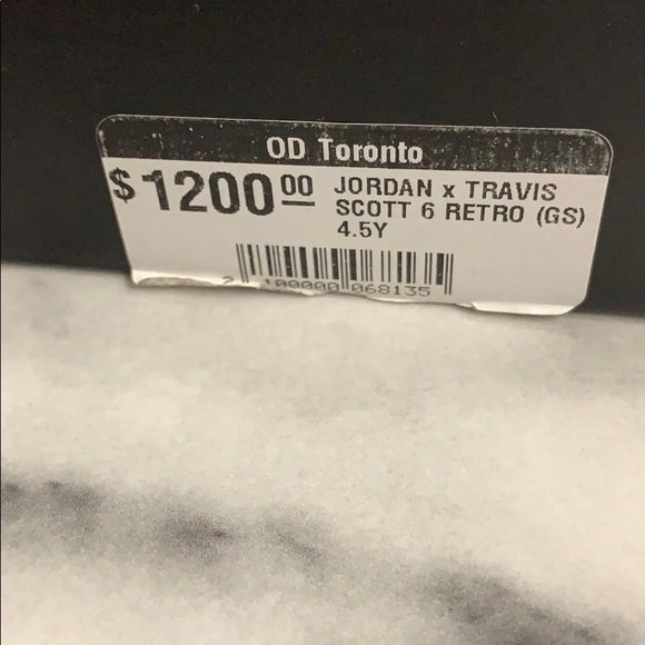 AIR JORDAN 6 RETRO SP (GS) - Picture 6 of 8